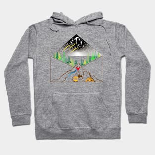 camping in a letter Hoodie